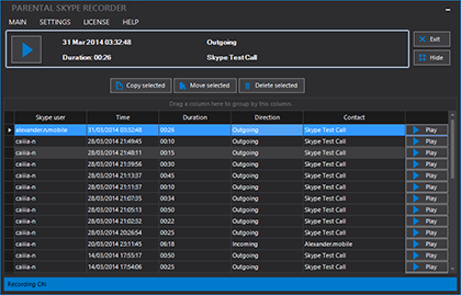 Windows 8 Parental Skype recorder full